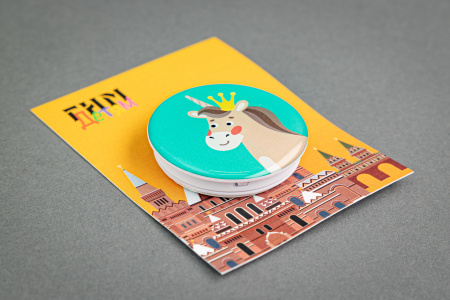 Попсокет «Единорожка» (держатель для телефона)