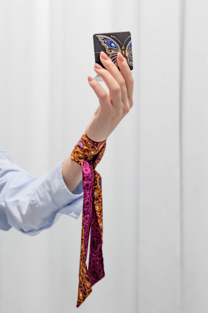 Зеркало (Брошь в виде бабочки)