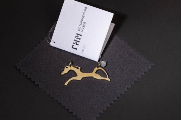 Кулон"Скачущая лошадь" (ИП Хазова)(1200)