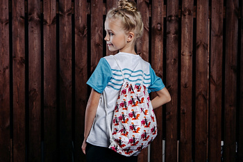 Рюкзак детский на завязках 30х40 оксфорд 200 (ООО Кунжут) Рюкзак детский на завязках 30х40 оксфорд 200 (ООО Кунжут)