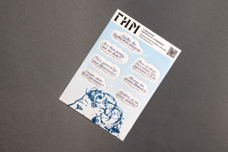 Наклейки 3D  «Цитаты Пушкина» (стикерпак)