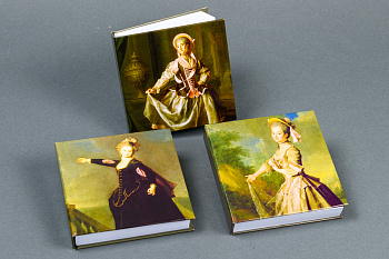 Блокнот-кубарик Шедевры Русского музея"Смолянки"Д.Левицкого(СП МИНИМАКС ООО)(65) 