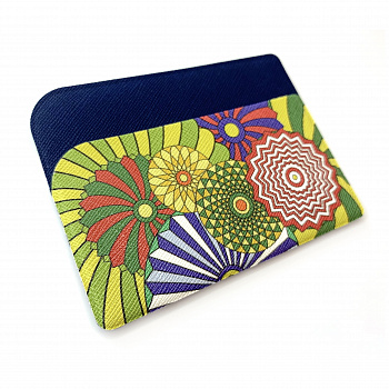 Футляр для кредитных карт с тремя карманами экокожа полноцв.печать(Чирикова Н. А.)(350) 