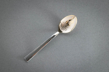 Сувенирная ложка Лев и Единорог (Дулова Наталия Игоревна)(195) 