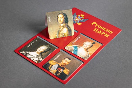 Магнитные закладки «Русские цари»