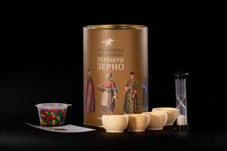 Старинная казачья игра «Перебери зерно»