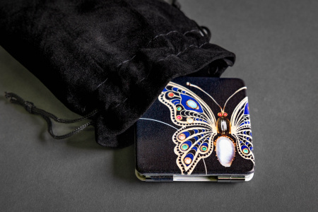 Зеркало (Брошь в виде бабочки)
