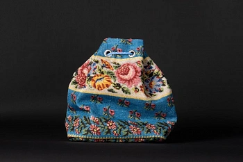 Сумка-кисет мини.Интерьерный лен.Подкладка Таффета непринтованная,индивидуальный дизайн(КУНЖУТ)(968)