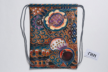 Рюкзак-мешок, 30х40см, Оксфорд 150, Люверсы и шнур, индивидуальный дизайн Рюкзак-мешок, 30х40см, Оксфорд 150, Люверсы и шнур, индивидуальный дизайн