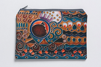 Косметичка классическая, 20*13см, Оксфорд 600, Подкладка Таффета непринтованная, индивидуальный диз